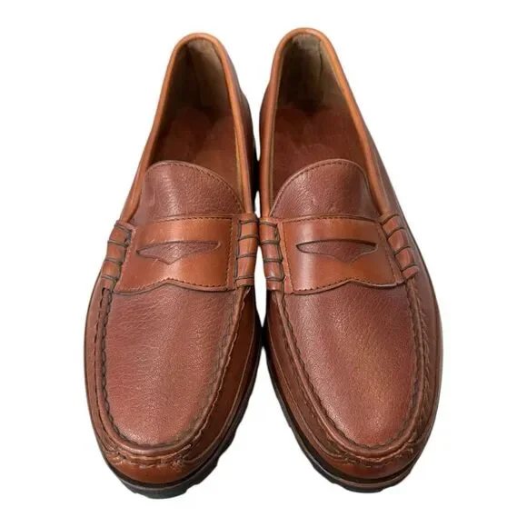 New Allen Edmonds Quincy Tan Leather Men display picture 1